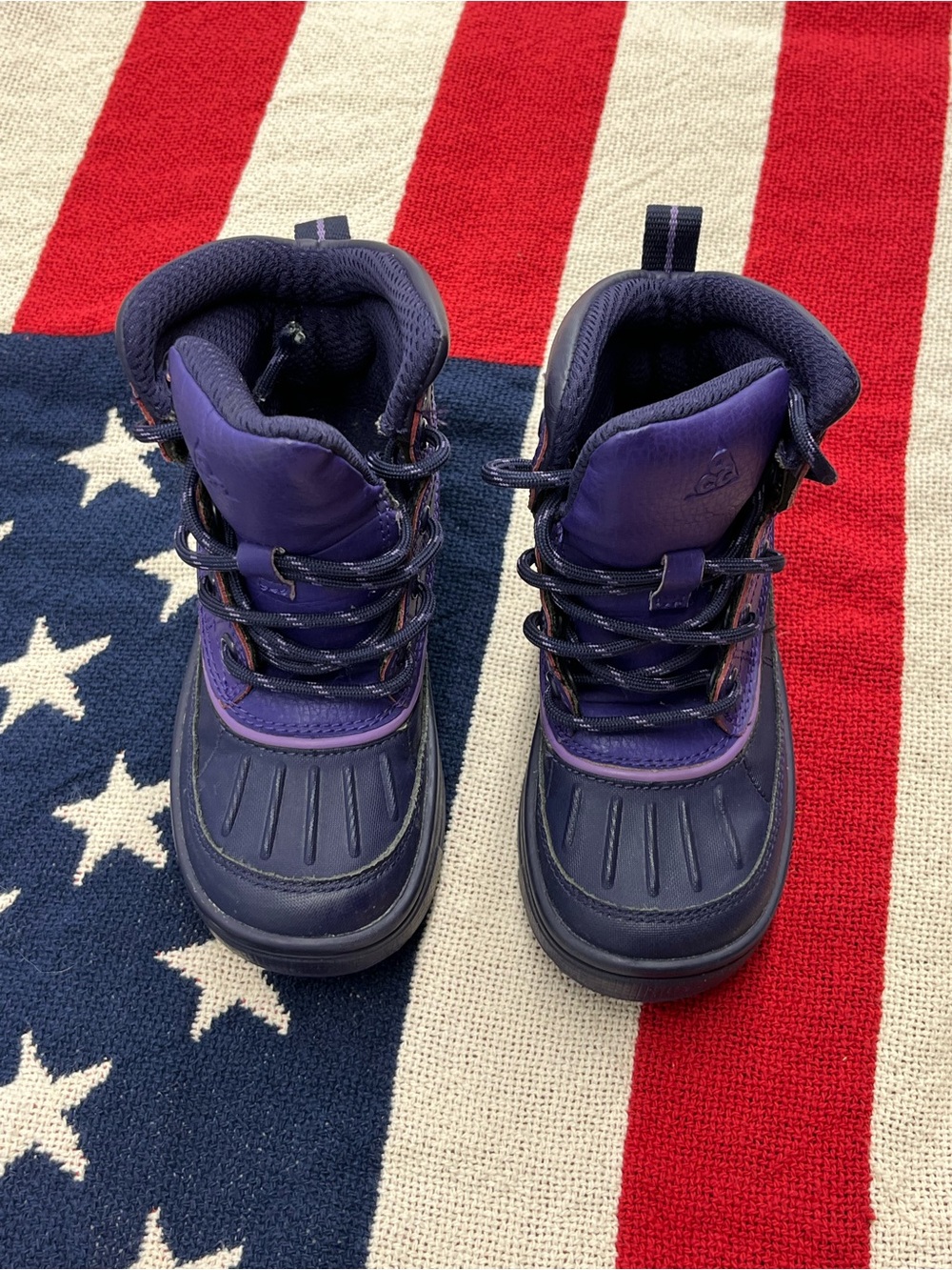 Nike ACG Purple Winter Boots Toddler Girls Size 10.5c